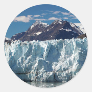 Sticker Rond Glacier de l'Alaska
