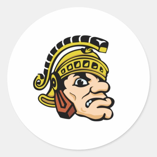 Sticker Rond Gladiateur (Devant)