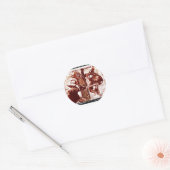 Sticker Rond Gladiateurs en Arena (Enveloppe)
