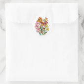 Sticker Rond Gladioli (Sac)