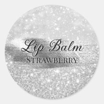 Glam Luxury Faux Parties scintillant en argent Bea