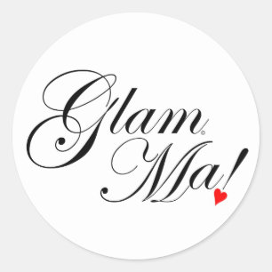 Sticker Rond GlamMa
