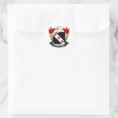 Sticker Rond Gleason Family Crest (Sac)
