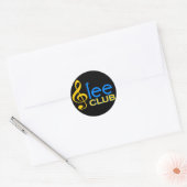 Sticker Rond Glee Club (Enveloppe)