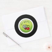 Sticker Rond Glitch Achievement ok soaker (Enveloppe)