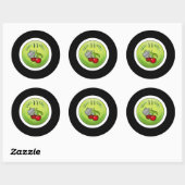 Sticker Rond Glitch Achievement ok soaker (Feuille)