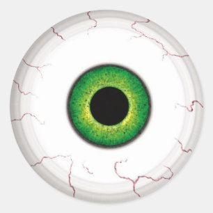 Sticker Rond Glode oculaire