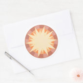 Sticker Rond Gloire céleste (Enveloppe)