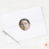 STICKER ROND GLORY TO SAINT GEMMA (Enveloppe)