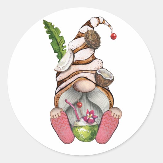 Sticker Rond Gnom (Devant)