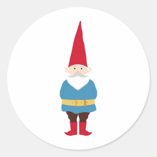 Sticker Rond Gnome (Devant)