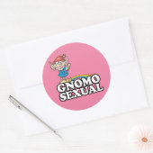 Sticker Rond Gnomosexuel (Enveloppe)