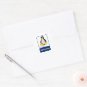 Sticker Rond GNU/Linux (Enveloppe)