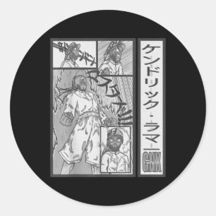 Sticker Rond Gnx Art Album Mustard Utilisez Votre Coeur