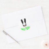 Sticker Rond Go Veg © Logo (Enveloppe)
