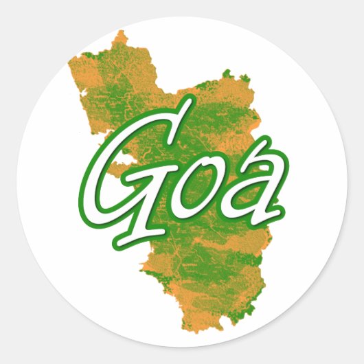 Sticker Rond Goa (Devant)