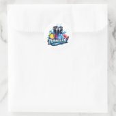 Sticker Rond Gobelet Frais (Sac)