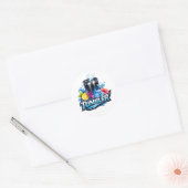 Sticker Rond Gobelet Frais (Enveloppe)