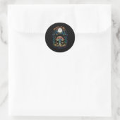 Sticker Rond Goblincore (Sac)