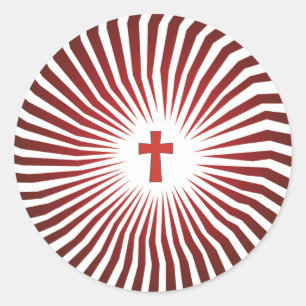 Sticker Rond God Rocks - Christian Rock Gear