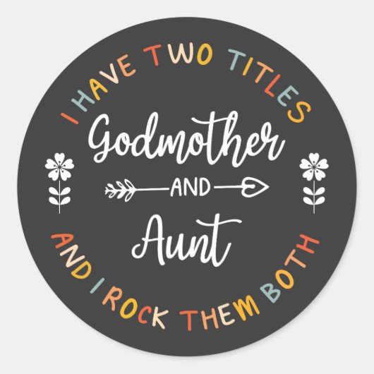 Sticker Rond Godmomy (Devant)