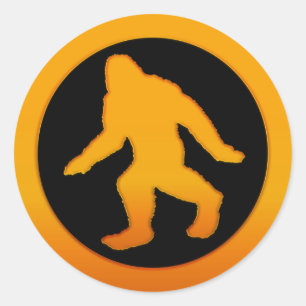 Sticker Rond Gold Bigfoot
