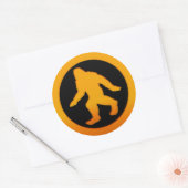 Sticker Rond Gold Bigfoot (Enveloppe)