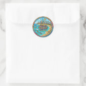 Sticker Rond Gold Coast Australie (Sac)
