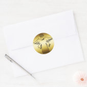 STICKER ROND GOLD GUARDIAN ANGEL (Enveloppe)