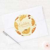Sticker Rond Golden Crescent Co (Enveloppe)