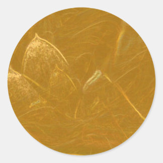 STICKER ROND GOLDEN LOTUS2