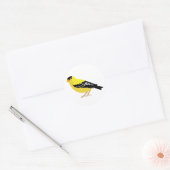 Sticker Rond Goldfinch oriental (Enveloppe)