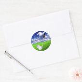 Sticker Rond Golf (Enveloppe)