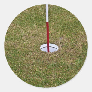 Sticker Rond Golf