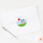 Sticker Rond Golf (Enveloppe)