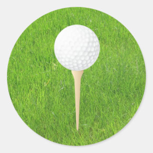 Sticker Rond Golf
