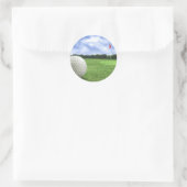 Sticker Rond Golf Ball 4 (Sac)