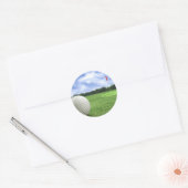 Sticker Rond Golf Ball 4 (Enveloppe)