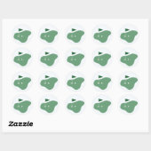 Sticker Rond Golf Boy 1er Anniversaire (Feuille)