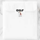 Sticker Rond GOLF Filles (Sac)