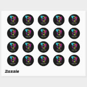 Sticker Rond Golf Golf Torrey Pines (Feuille)