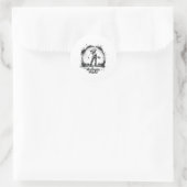 Sticker Rond Golf Mulligan Master Tee - shirts Graphiques Pour (Sac)