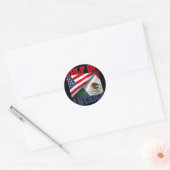 Sticker Rond Golfe D'Amérique 4 (Enveloppe)
