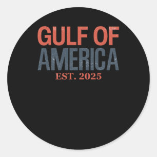 Sticker Rond Golfe D'Amérique Est 2025