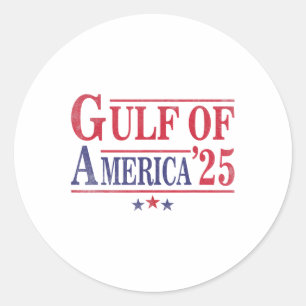 Sticker Rond Golfe Des Etats-Unis Funny Golfe Du Mexique Usa 20