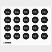 Sticker Rond Golfe Des Usa Amérique 25 2025 Golfe Des Usa Améri (Feuille)