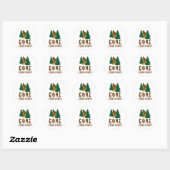 Sticker Rond Gone Squatchin (Feuille)