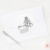 STICKER ROND GONFLEUR (Enveloppe)