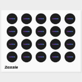 Sticker Rond Gonoodle (Feuille)