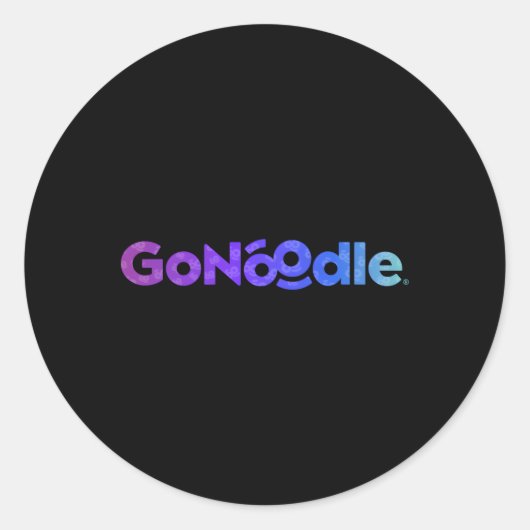Sticker Rond Gonoodle (Devant)